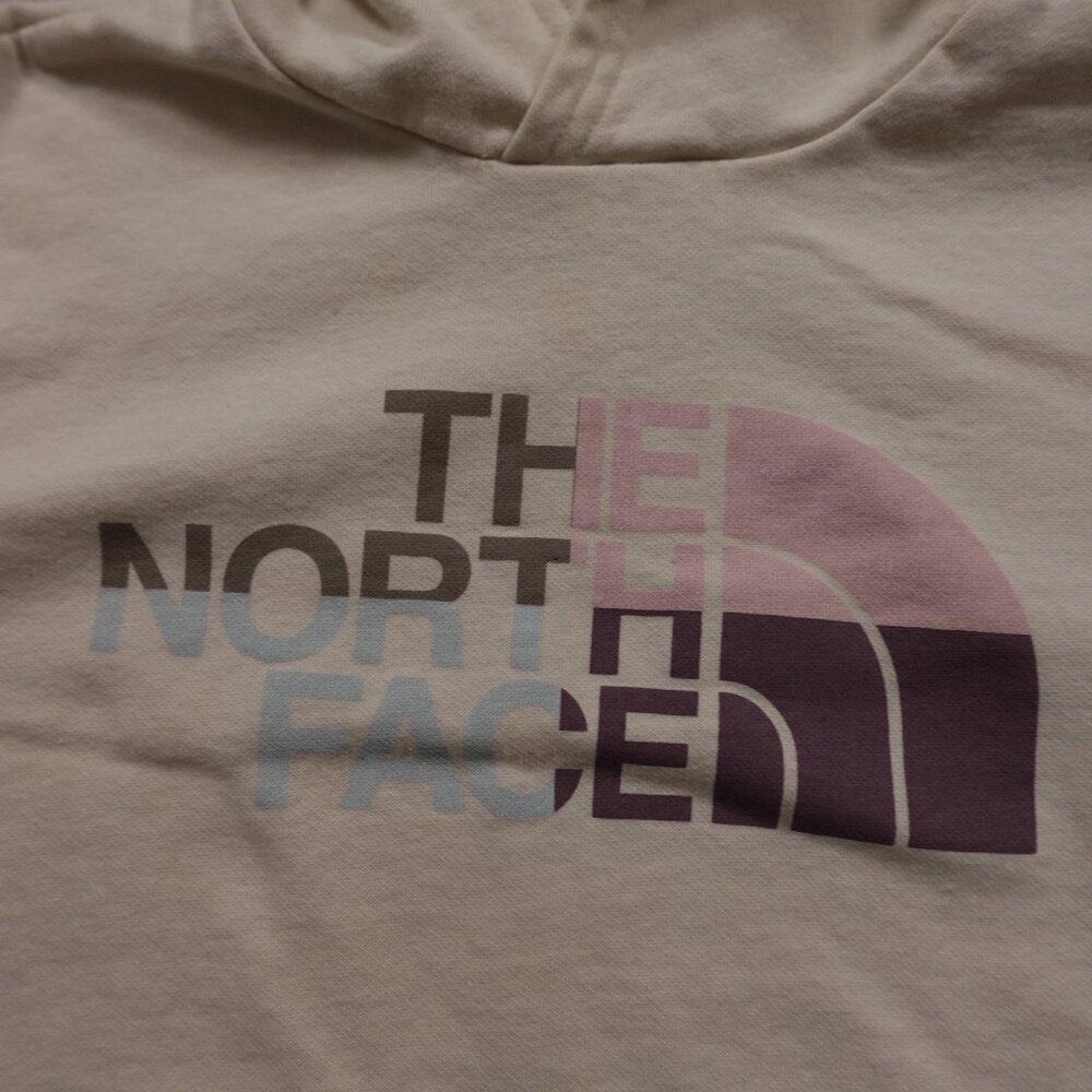 The North Face pullover hoodie girl's medium 10-12 oat - Picture 2 of 12